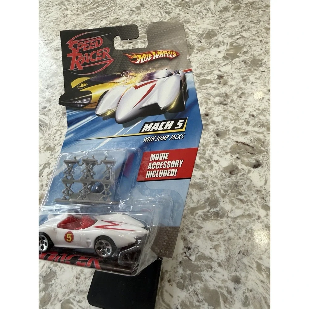 Mattel | Toys | Hot Wheels Speed Racer Mach 5 With Jump Jacks | Poshmark
